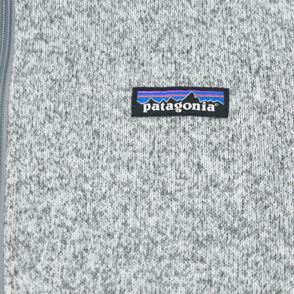 Patagonia Women Medium 1/4 Zip Pullover Better Sweater Gray Dentsply Sirona Logo - Picture 7 of 10